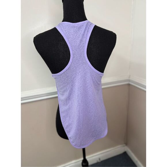 Gymshark Lavender Lightweight Spilt Side Tank Top Size Small - Picture 4 of 6
